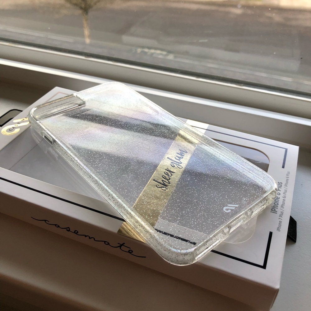 Case-mate iPhone 8 Plus Sheer Glam Case